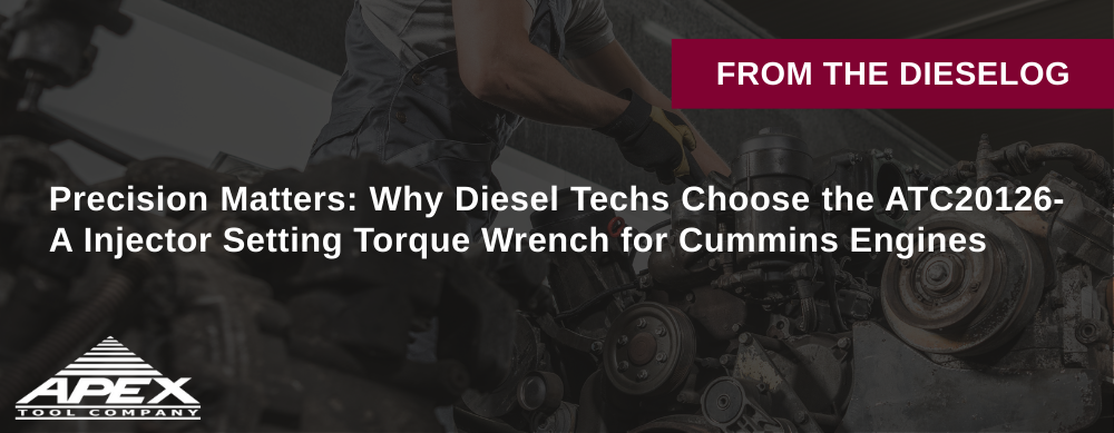 Precision Matters: Why Diesel Techs Choose the ATC20126-A Injector Setting Torque Wrench for Cummins Engines